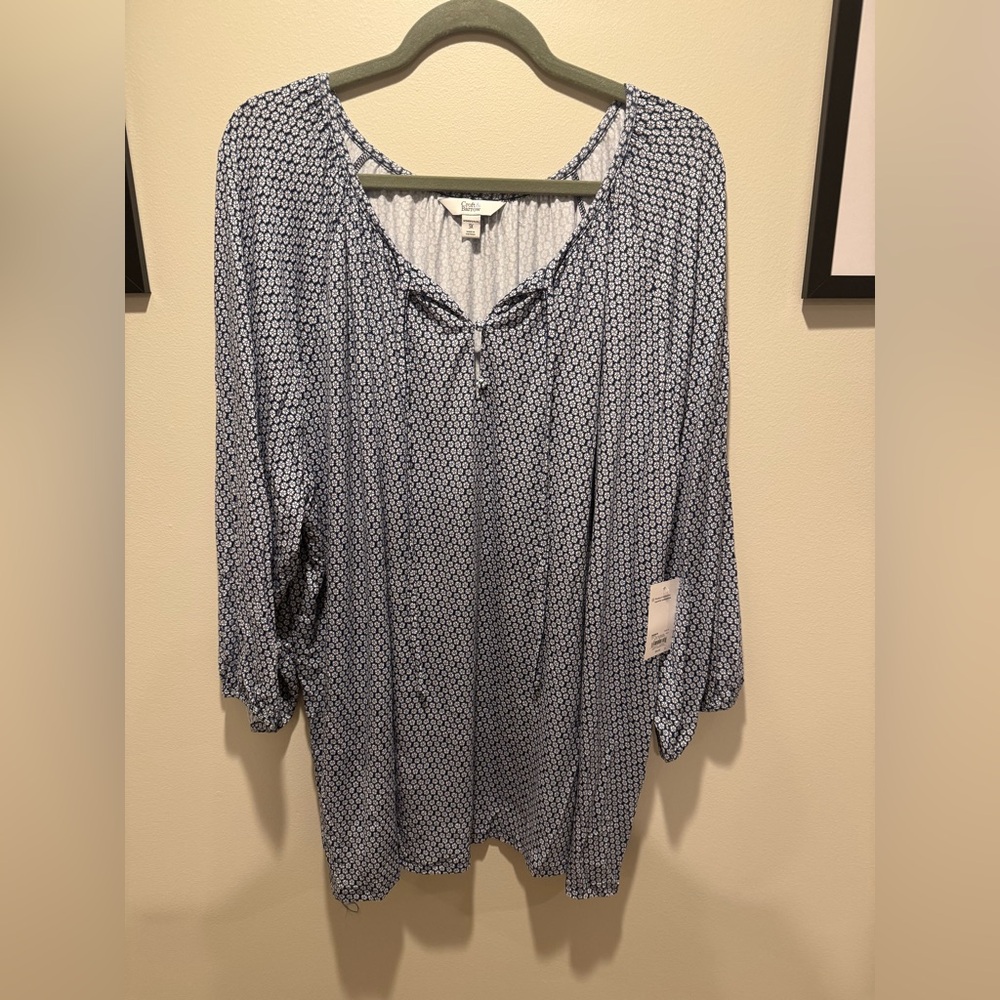 NWT CROFT AND BARROW Women’s Blouse
